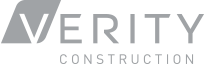 Verity Construction Logo Grey